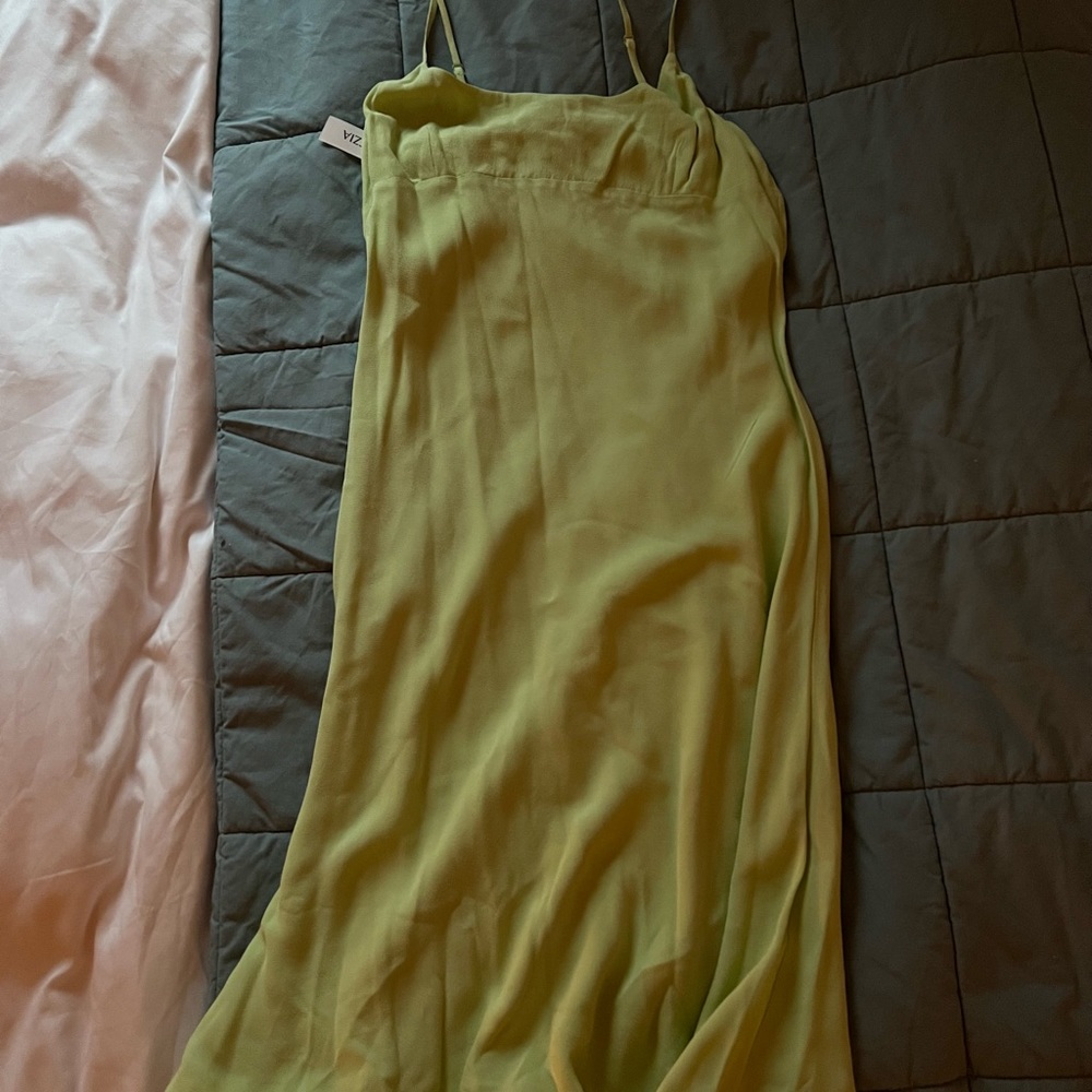 Green artizia midi dress